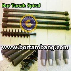 bor tanah spiral, bor spiral, soil tester
