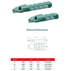 lampu jalan led ejm-06