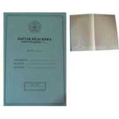 buku daftar nilai siswa paud, tk, sd, smp, smk, sma, mi, mts