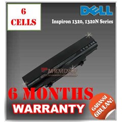 baterai/ batere/ battery dell inspiron 1320, 1320n kw1/ compatible/ replacement