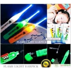 grosir china, barang barang unik, surabaya korek kuping led, earpick led