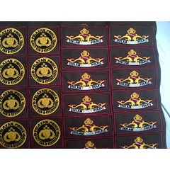 logo bordir pin anti kkn
