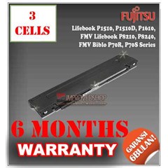 baterai/ batere/ battery fujitsu lifebook p1510, p1510d, p1610, fmv lifebook p8210, p8240, fmv biblo p70r, p70s kw1/ compatible/ replacement