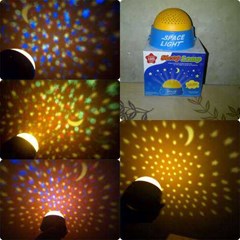 grosir china, lampu tidur proyektor bulan bintang + musik
