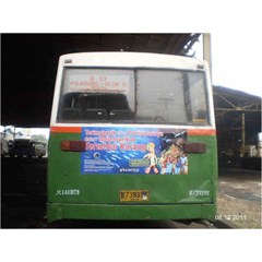 bus sticker / bus full body painting