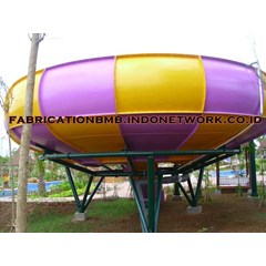 seluncuran air | seluncuran fiber | water boom | perosotan | seluncuran water boom