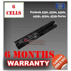 baterai/ batere/ battery hp probook 4330, 4330s, 4331s, 4430s, 4431s, 4435s, 4436s, 4530s, 4535s kw1/ compatible/ replacement