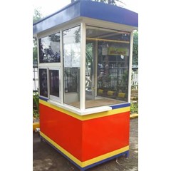 pos parkir / booth gate