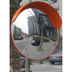 convex mirror ( kaca cembung)