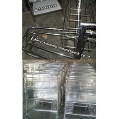 trolley bandara stainless | trolley airport stainless | trolley bandara | trolley untuk koper | trolley airport | airport cart