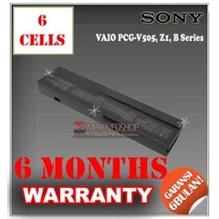 baterai/ batere/ battery sony vaio pcg-v505/ b/ ac, pcg-v505r/ pb, z1, b kw1/ compatible/ replacement