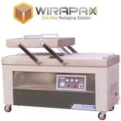 double chambers vacuumpackaging machine