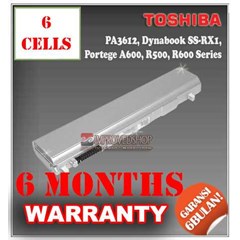 baterai/ batere/ battery toshiba dynabook ss-rx1, portege a600, a602, a605, r500, r600 kw1/ compatible/ replacement