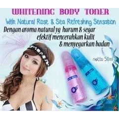 toner body whitening ( pemutih tubuh)