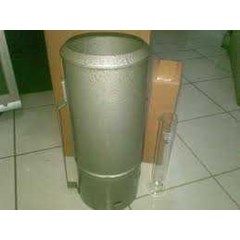 tabung curah hujan galvanis poket