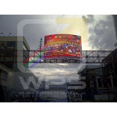 led display p16 1r outdoor curve