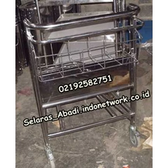 trolley stainless | trolley bandara stainless | trolley airport | trolley dorong | trolley barang