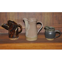 tea/ coffee pot & glass
