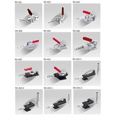 relux push action toggle clamp