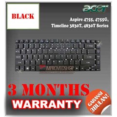 keyboard notebook/ netbook/ laptop acer aspire 4755, 4755g, timeline 3830t, 4830t, 4830tg original/ asli