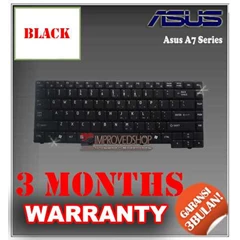 keyboard notebook/ netbook/ laptop asus a7 original/ asli