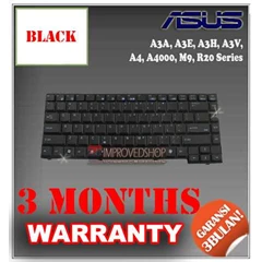 keyboard notebook/ netbook/ laptop asus a3e, a3h, a3a, a3v, a4, a4000, m9, r20 original/ asli