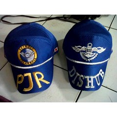 topi dishub bahan jaring