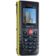 distometer leica d8 hand held laser distance measurer with bluetooth and color display