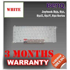 keyboard notebook/ netbook/ laptop benq joybook r53, s31, s31e, s31v, s32, t31, t31e, t31w original/ asli