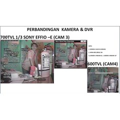 perbandingan kamera 700effio vs 600 tvl