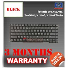 keyboard notebook/ netbook/ laptop compaq presario 900, 910, 920, evo n800, n1000c, n1000v original/ asli