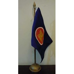 bendera meja/ mini bordir aplikasi 