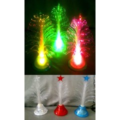 lampu pohon natal serat fiber