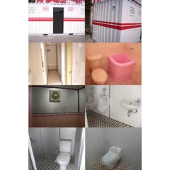 porta camp and toilet room
