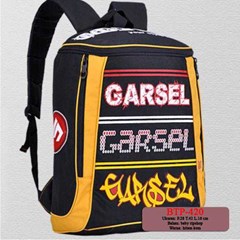 tas ransel backpack hitam kom - btp420