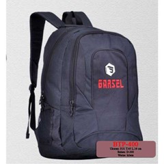 tas ransel backpack hitam - btp400
