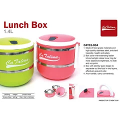 catalina double layer lunch box 1.4 lt