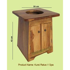 kursi ratus kayu jati