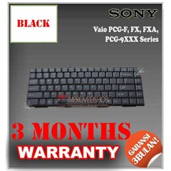 keyboard notebook/ netbook/ laptop sony vaio pcg-f, fx, fxa, pcg-9xxx original/ asli