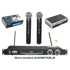 shure ulx4/ beta58