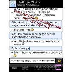 cream esther asli berhologram & termurah