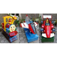 aneka model kiddie ride mainan fiber
