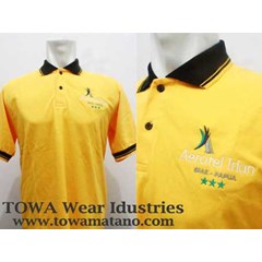 kaos polo shirt bahan cotton – hotel aerotel biak papua