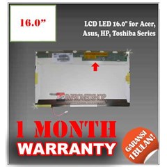 lcd panel screen notebook/ netbook/ laptop 16.0