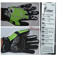 sarung tangan thor slab gel pad green