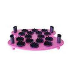 egg platter pink lady