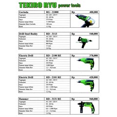 ryu tekiro power tools 2