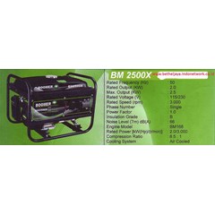 bm 2500x boomer generators
