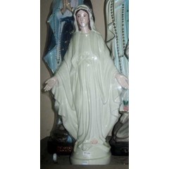 patung maria keramat ( tangan terbuka) fosfor 40 cm
