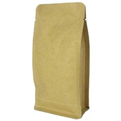 zipper box pouch kraft k-004pz 100-120g